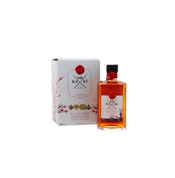 BLENDED MALT WHISKY KAMIKI SAKURA WOOD 0.50 litri