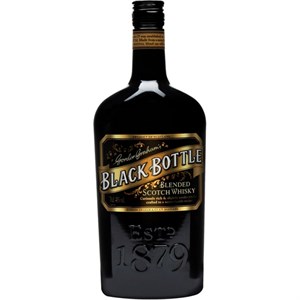 BLENDED SCOTCH WHISKY BLACK BOTTLE  0.70 litri