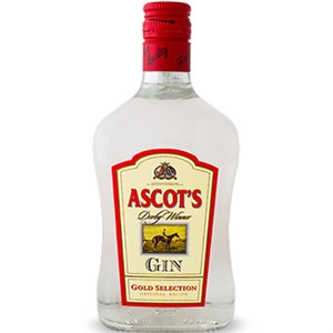 Gin Ascot's 38% 70cl.