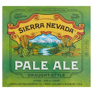 Birra Sierra Nevada Pale Ale 4x33cl.