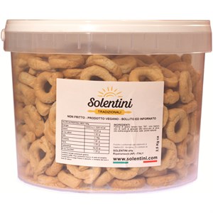 Solentini Taralli Sec.2,5kg.tradiz.
