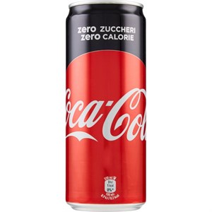 Coca Cola Lattina  33cl. Zero