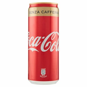 Coca Cola Lattina  33cl. Nocaffeina