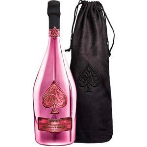 Armand De Brignac Champagne Brut Rose' Velvet Bag  0.75 Litri