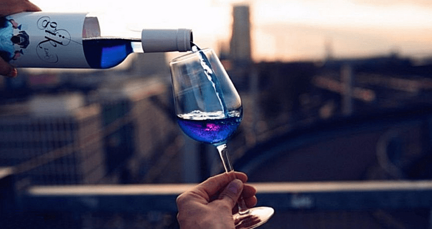 Gik - Il primo vino di colore blu